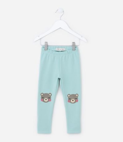 Pantalón Legging Infantil con Ositos en las Rodillas - Talle 1 a 5 años 1