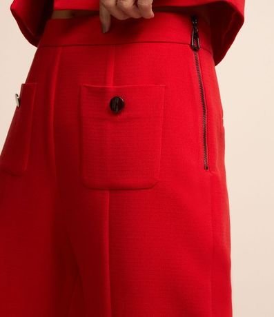 Pantalón Recto Sastrería con Bolsillos Delanteros 3