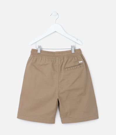 Bermuda Infantil en Sarga con Lazo - Talle 5 a 14 años 3