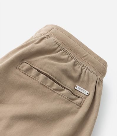 Bermuda Infantil en Sarga con Lazo - Talle 5 a 14 años 6