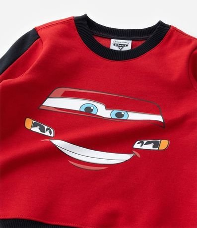 Conjunto Infantil en Algodón Calentito con Estampa Rayo McQueen - Talle 2 a 5 años 14