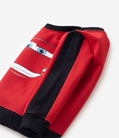 Conjunto Infantil en Algodón Calentito con Estampa Rayo McQueen - Talle 2 a 5 años 4