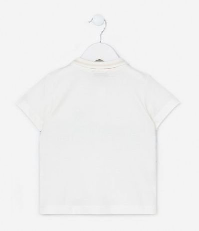 Polo Infantil en Piquet con Estampa Rayas - Talle 1 a 5 años 2