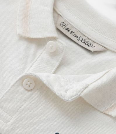 Polo Infantil en Piquet con Estampa Rayas - Talle 1 a 5 años 4