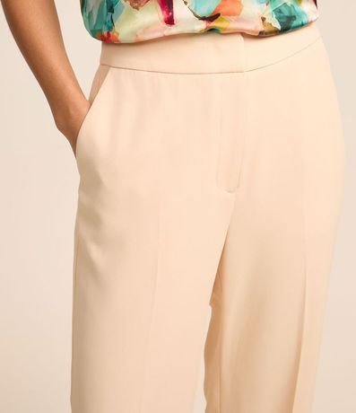 Pantalón Recto con Cintura Sastrería 4