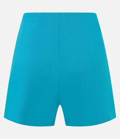 Short Pollera Corto en Bengalina Traspasada Redondeada 6