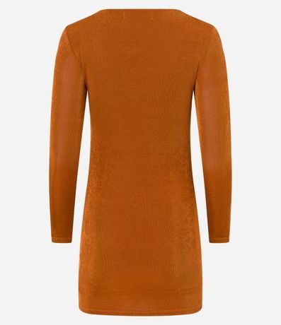 Vestido Corto con Escote Asimétrico y Fruncido 7