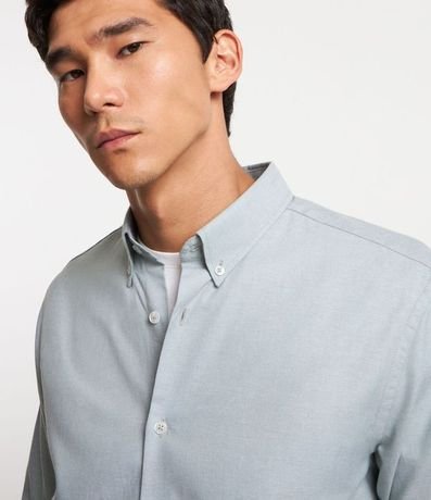 Camisa Regular Básica en Oxford 4