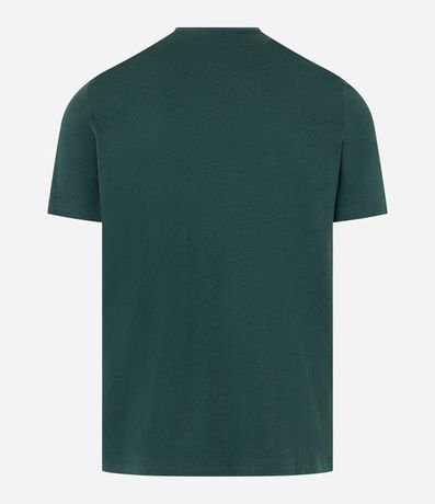 Remera Slim en Algodón Peruano con Cuello V 7