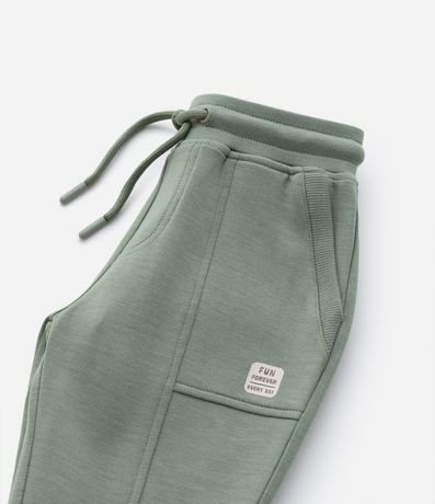 Pantalón Infantil en Modal con Recortes y Bolsillos - Talle 1 a 6 años 7