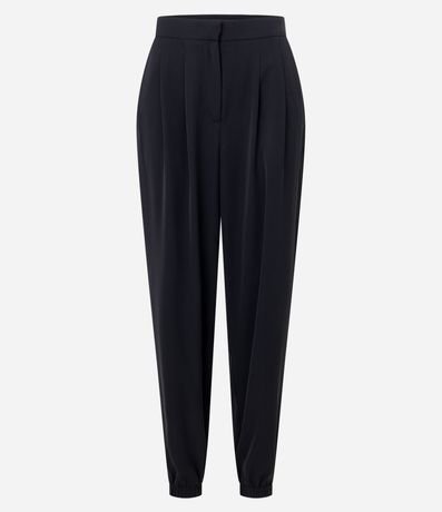Pantalón Jogger en Crepé con Pliegues 5