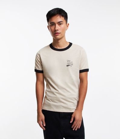 Remera Baby Tee en Algodón y Estampa Boys Should Cry 1