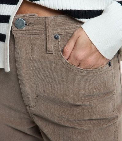 Pantalón Skinny en Terciopelo Cotelê 4