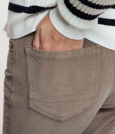 Pantalón Skinny en Terciopelo Cotelê 5