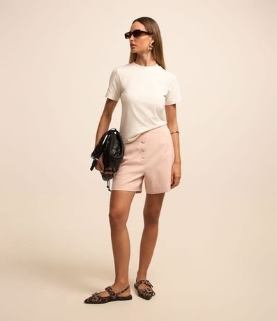 Short Sastrería con Botones Delanteros 2