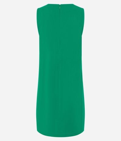 Vestido en Viscosa sin Manga con Cierre en la Espalda 6