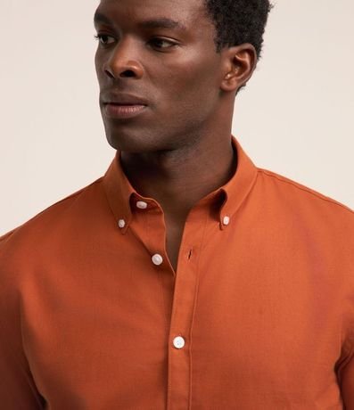 Camisa Comfort en Oxford con Cuello Inglés 4