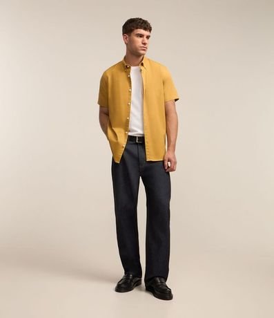 Camisa Comfort en Oxford con Cuello Inglés 2