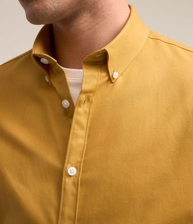 Camisa Comfort en Oxford con Cuello Inglés 4