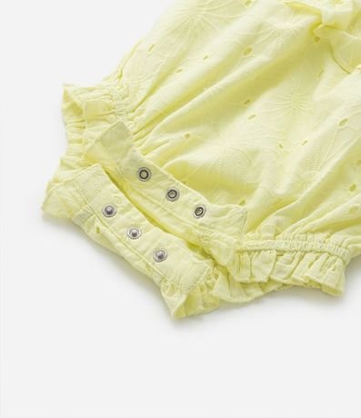 Enterito Infantil con Lazo y Volados - Talle 3 a 18 meses 5