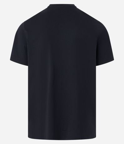 Remera Comfort en Algodón Peruano con Lettering en el Pecho 2