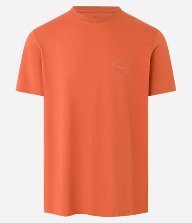 Remera Comfort en Algodón Peruano con Lettering en el Pecho 5