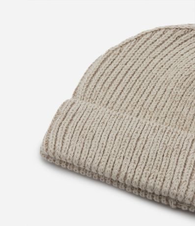Gorro en Punto con Textura Acanalada 2