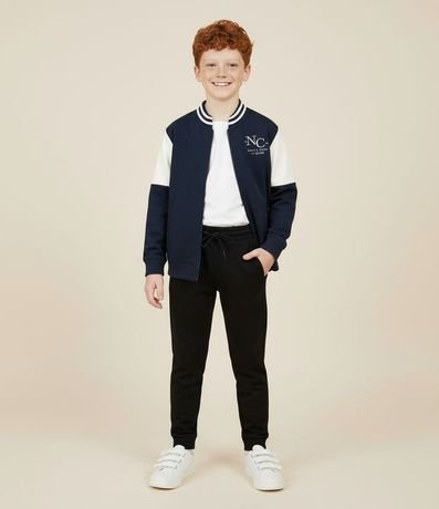 Pantalón Infantil en Algodón con Bolsillo con Cierre - Talle 5 a 14 años 1