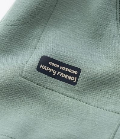 Bermuda Infantil en Modal con Bolsillos - Talle  0 a 18 meses 4