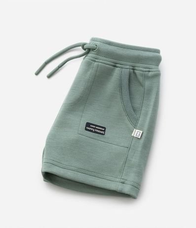 Bermuda Infantil en Modal con Bolsillos - Talle  0 a 18 meses 5