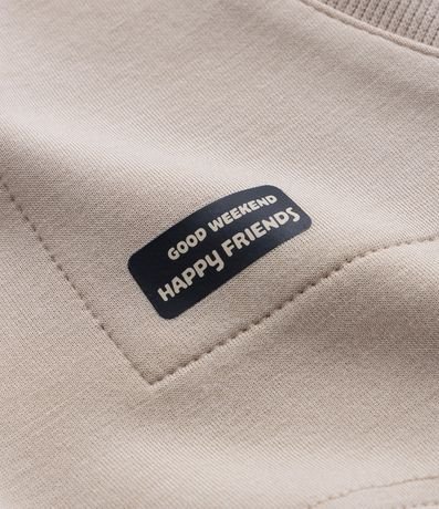 Bermuda Infantil en Modal con Bolsillos - Talle  0 a 18 meses 4