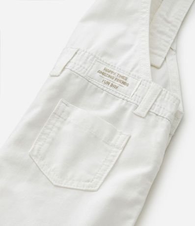 Peto Corto Infantil en Sarga con Bolsillo - Talle 0 a 18 meses 8