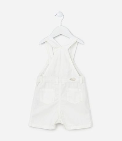 Peto Corto Infantil en Sarga con Bolsillo - Talle 0 a 18 meses 2