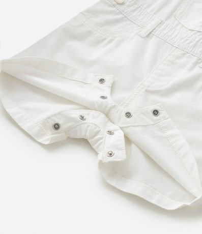 Peto Corto Infantil en Sarga con Bolsillo - Talle 0 a 18 meses 12