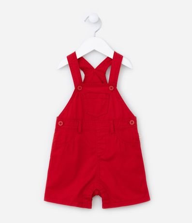 Peto Corto Infantil en Sarga con Bolsillo - Talle 0 a 18 meses 2