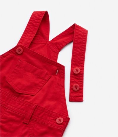 Peto Corto Infantil en Sarga con Bolsillo - Talle 0 a 18 meses 6
