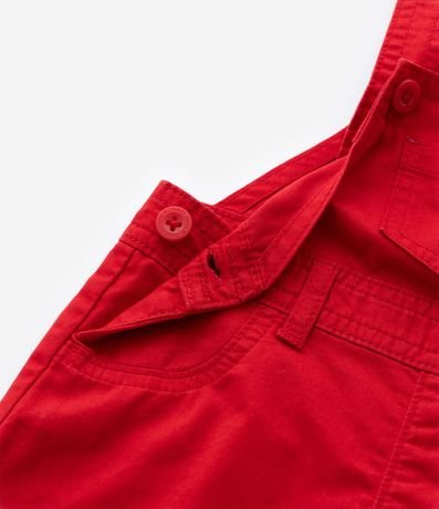 Peto Corto Infantil en Sarga con Bolsillo - Talle 0 a 18 meses 8