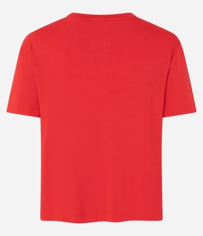 Blusa en Viscosa con Brillo Floral en el Cuello 6