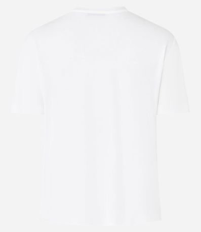 Blusa en Viscosa con Brillo Floral en el Cuello 6