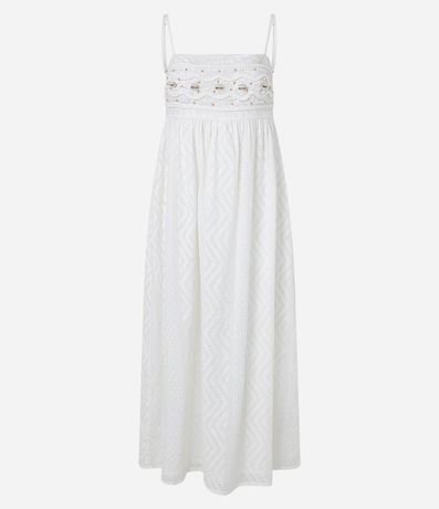 Vestido New Midi con Caracolas Bordadas 6