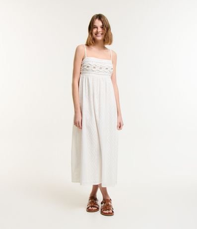 Vestido New Midi con Caracolas Bordadas 2