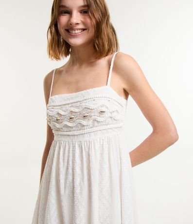 Vestido New Midi con Caracolas Bordadas 4
