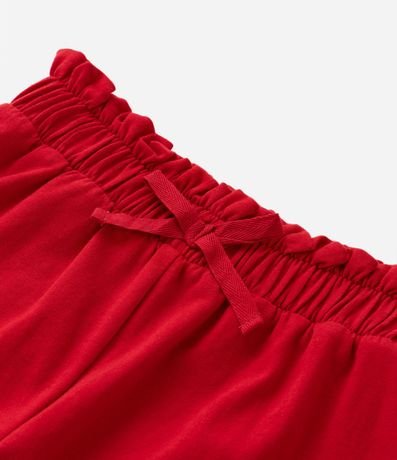 Short Clochard Infantil con Bordado en la Parte Baja - Talle 1 a 5 años 6