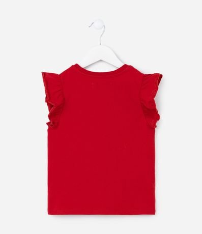 Blusa Infantil con Volados en las Sisas - Talle 1 a 5 años 2