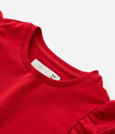 Blusa Infantil con Volados en las Sisas - Talle 1 a 5 años 4