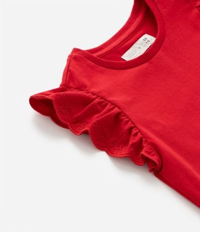 Blusa Infantil con Volados en las Sisas - Talle 1 a 5 años 5