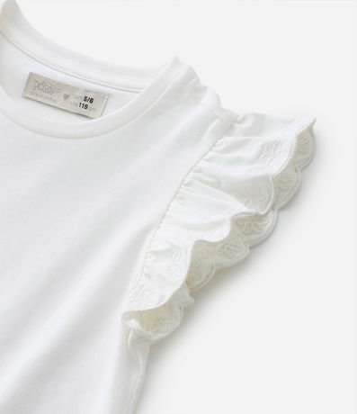 Blusa Infantil con Volados en las Sisas - Talle 1 a 5 años 3
