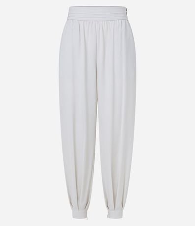 Pantalón Aladim Sastrería con Pliegues en el Bajo 6