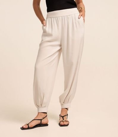 Pantalón Aladim Sastrería con Pliegues en el Bajo 3