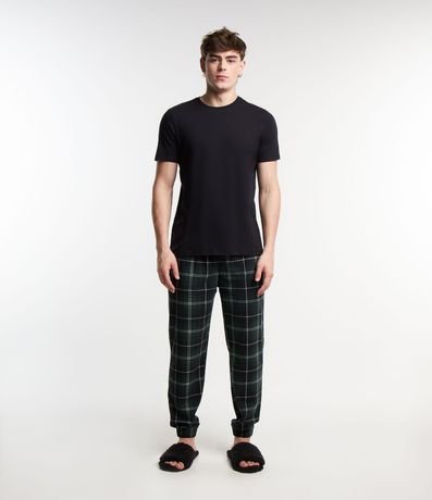 Remera de Pijama en Algodón con Manga Corta 2